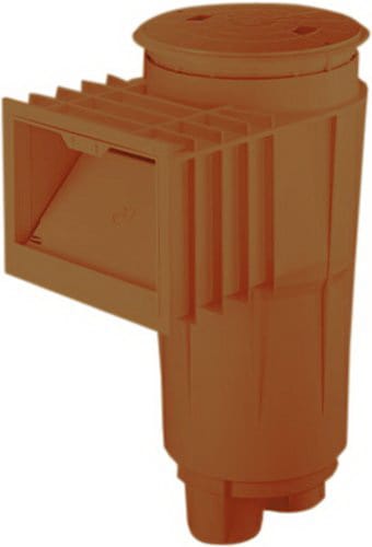 Pentair 506382 Bermuda Gunite Top Access Round Skimmer, Tan, 2" Slip