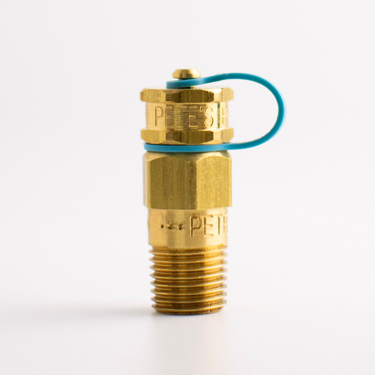 Pete's Plug #100BSP #100BSP Brass Test Plug, 1/4" Bsp, 1.5" Length, Neoprene Core