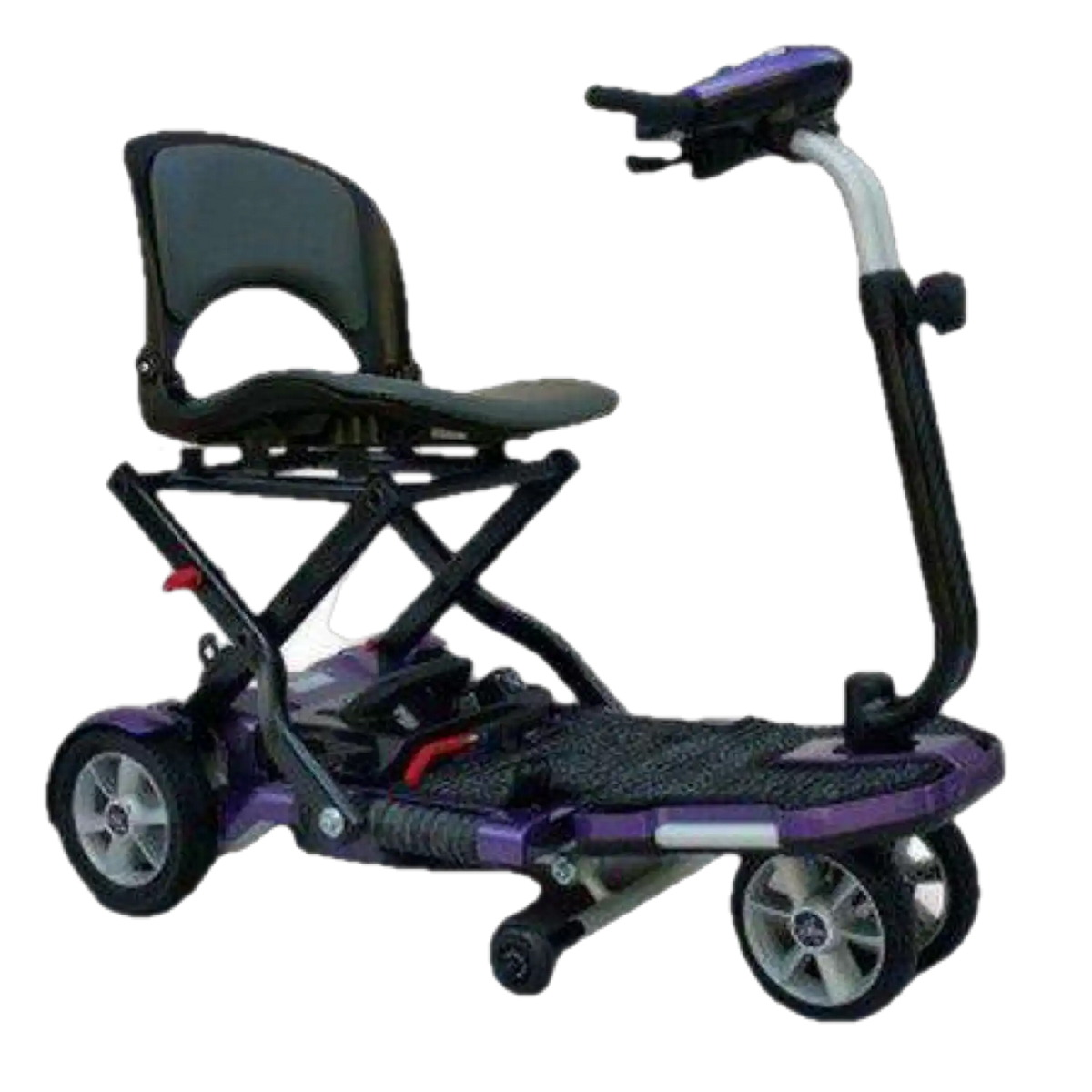 EV Rider S19+MP-OB Transport Plus Folding Scooter Plum Open Box