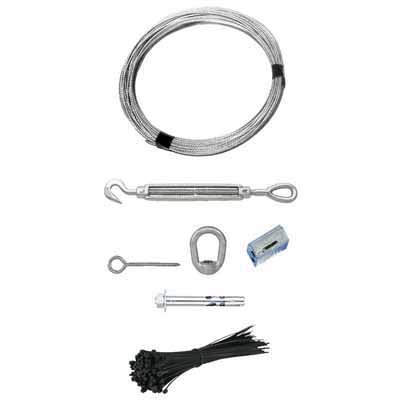 PP-KIT-E26S-C Suspended Cable Kit for Patio Lights