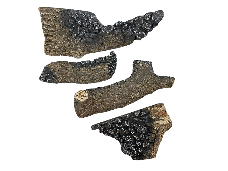 Quadra-Fire 7008-012 Log Set Assembly for Hudson Bay Stove & Insert
