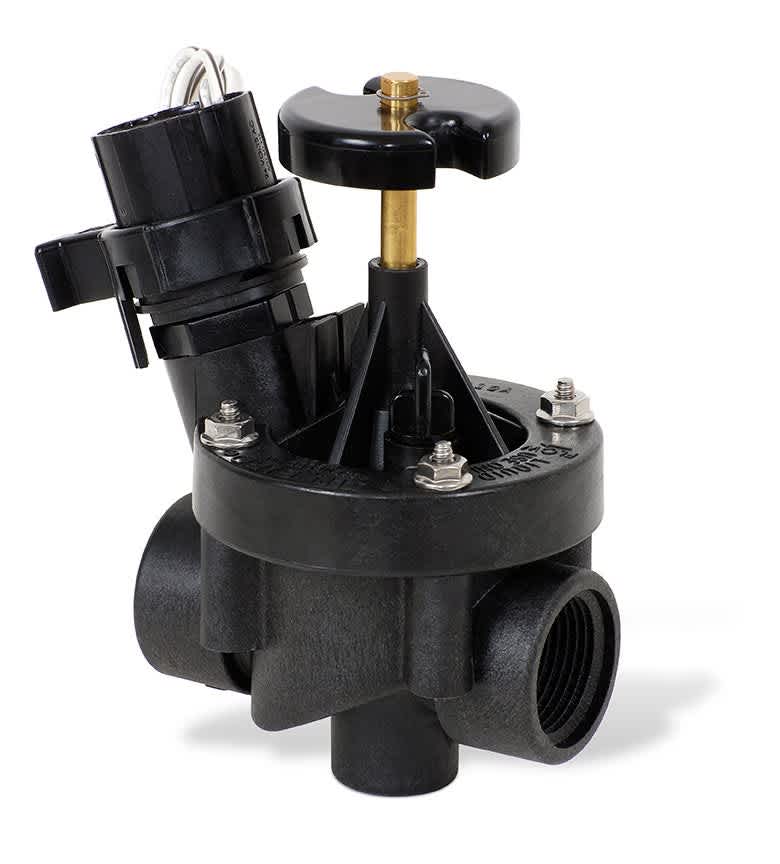 Rain Bird B34183 PEB Inline Valve with Flow Control, 1" FNPT