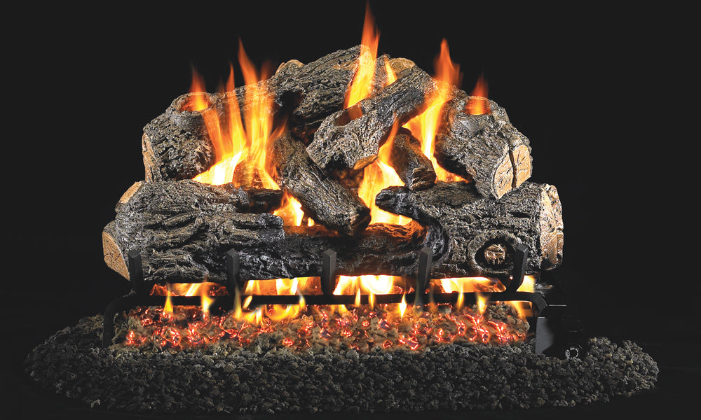 Real Fyre Charred Northern ANSI Vented Gas Log Set