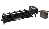 Real Fyre G45 burner system, available with select configurations of the Real Fyre Charred Oak Outdoor Vented Gas Log Set