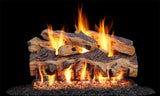 Real Fyre Gnarled Split Oak Outdoor Vented Gas Log Set
