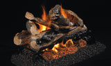 Real Fyre Rugged Split Oak Designer See-Through Vented Gas Log Set