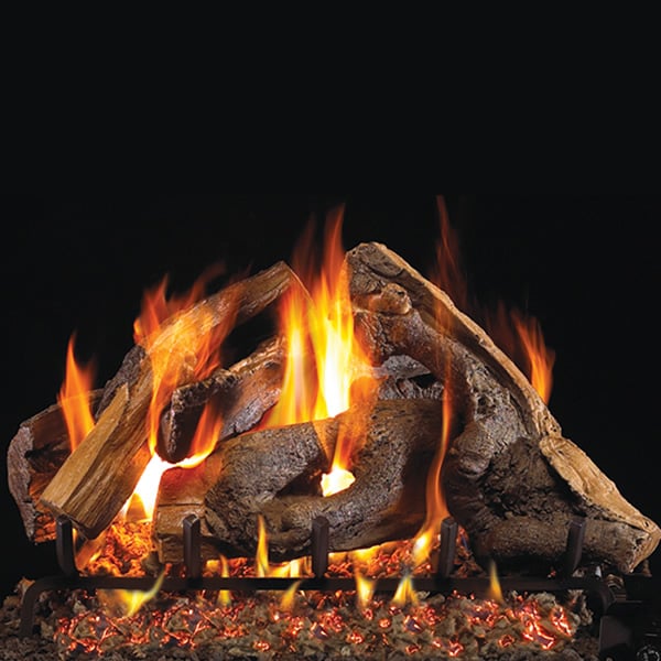 Real Fyre Woodstack Vented Gas Log Set