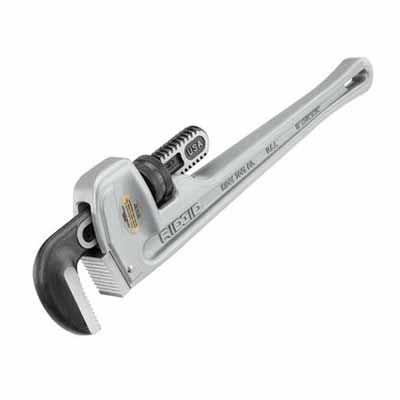 Ridge Tool 31100 18" Aluminum Straight Pipe Wrench
