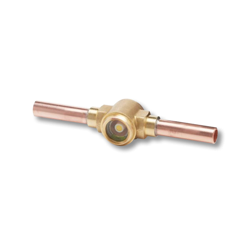 RLS 3781040400111 1/4" Refrigerant Copper Press Sight Glass