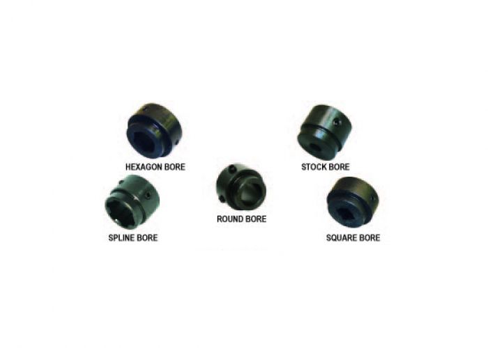 SpeeCo S80032800 X-Series Weld-On Hub 1" Hexagon Bore With Set Screw