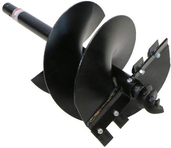 SpeeCo S24054800 18" Auger W/ Screw Point & Replaceable Cutting Edges