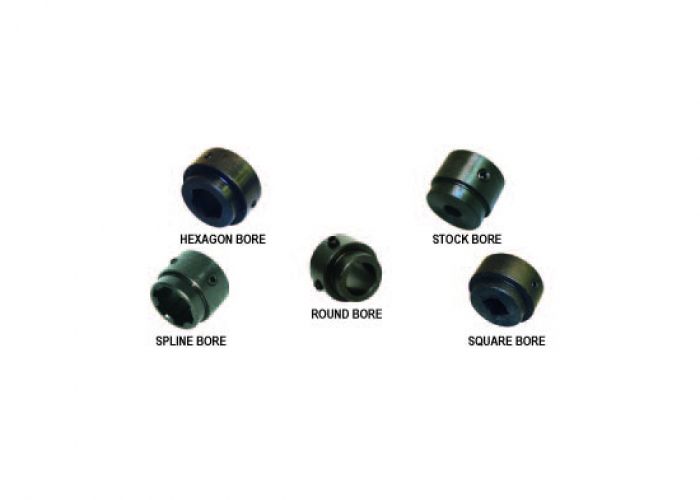 SpeeCo S80020600 11/16 W-Series Hub W Round Bore, Keyway & Set Screw