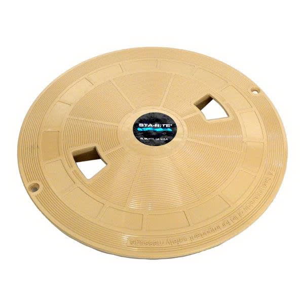 Sta-Rite 08650-0158 U-3 Skimmer Lid with Decal, Tan