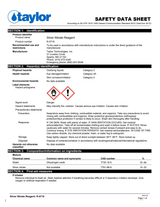 Taylor R-0718-C Silver Nitrate Reagent for Salt Test, 2 oz - view 2