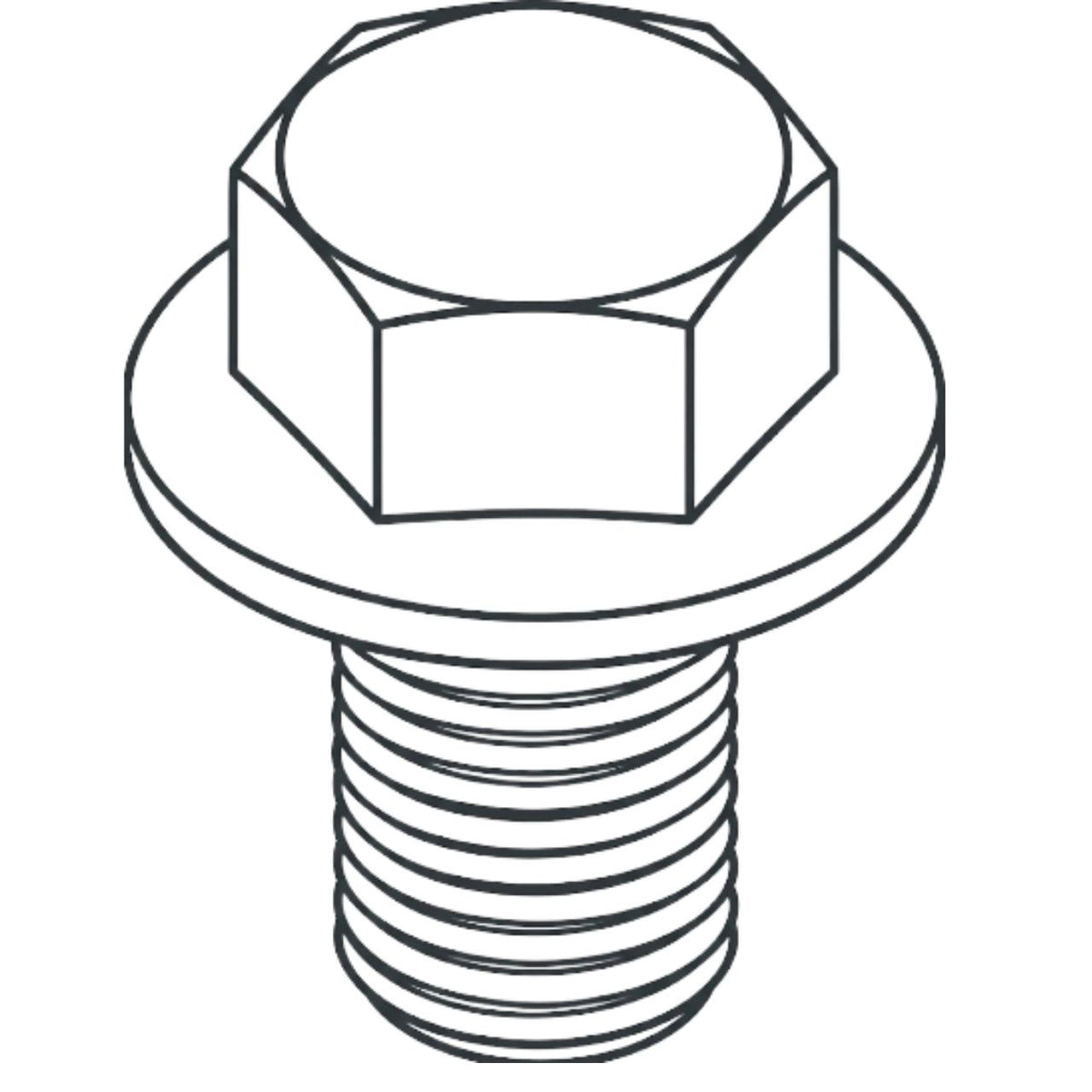 Tuff Torq 168T2010010 M8 X 12 Flange Bolt