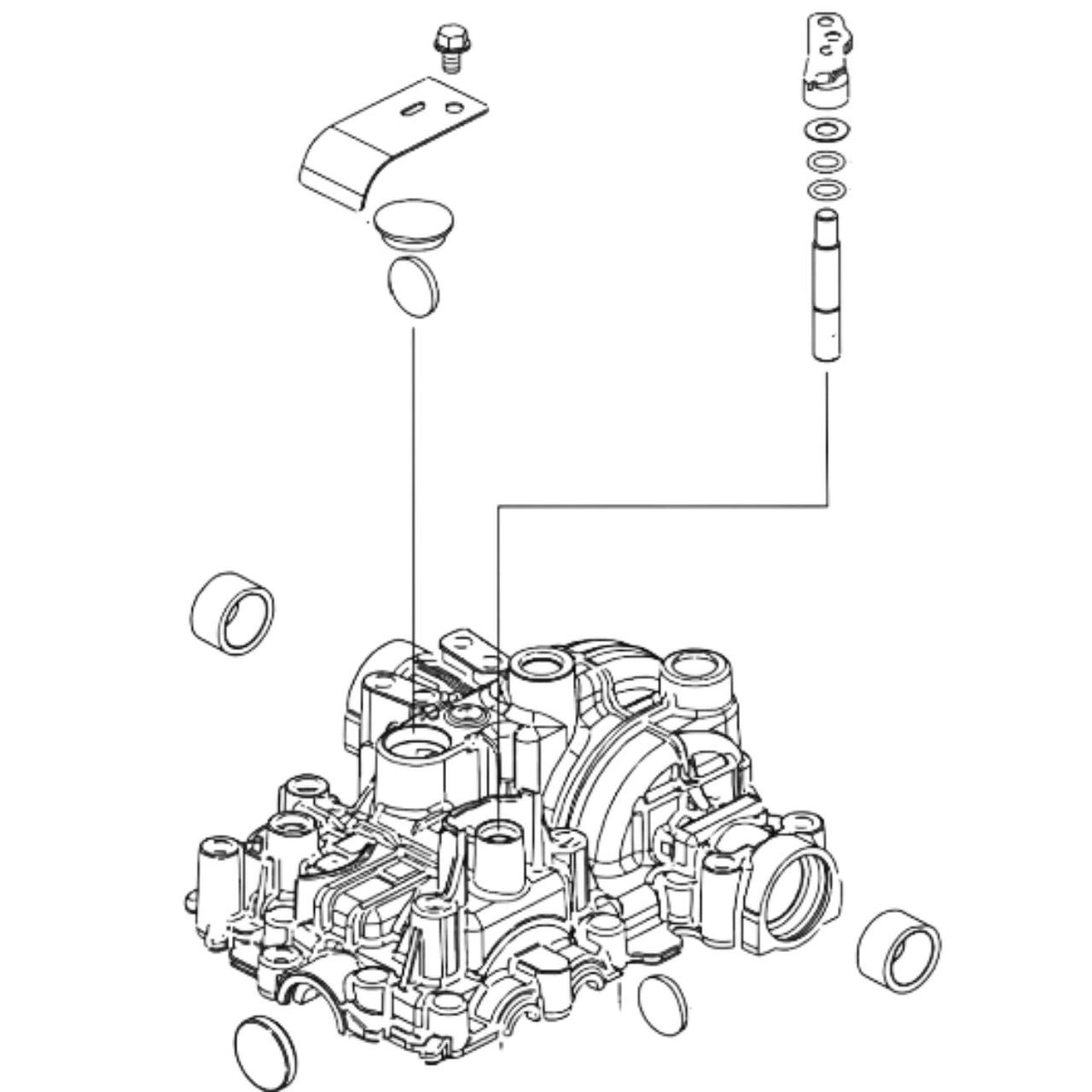 Tuff Torq 187K0084140 Housing Assembly Upper