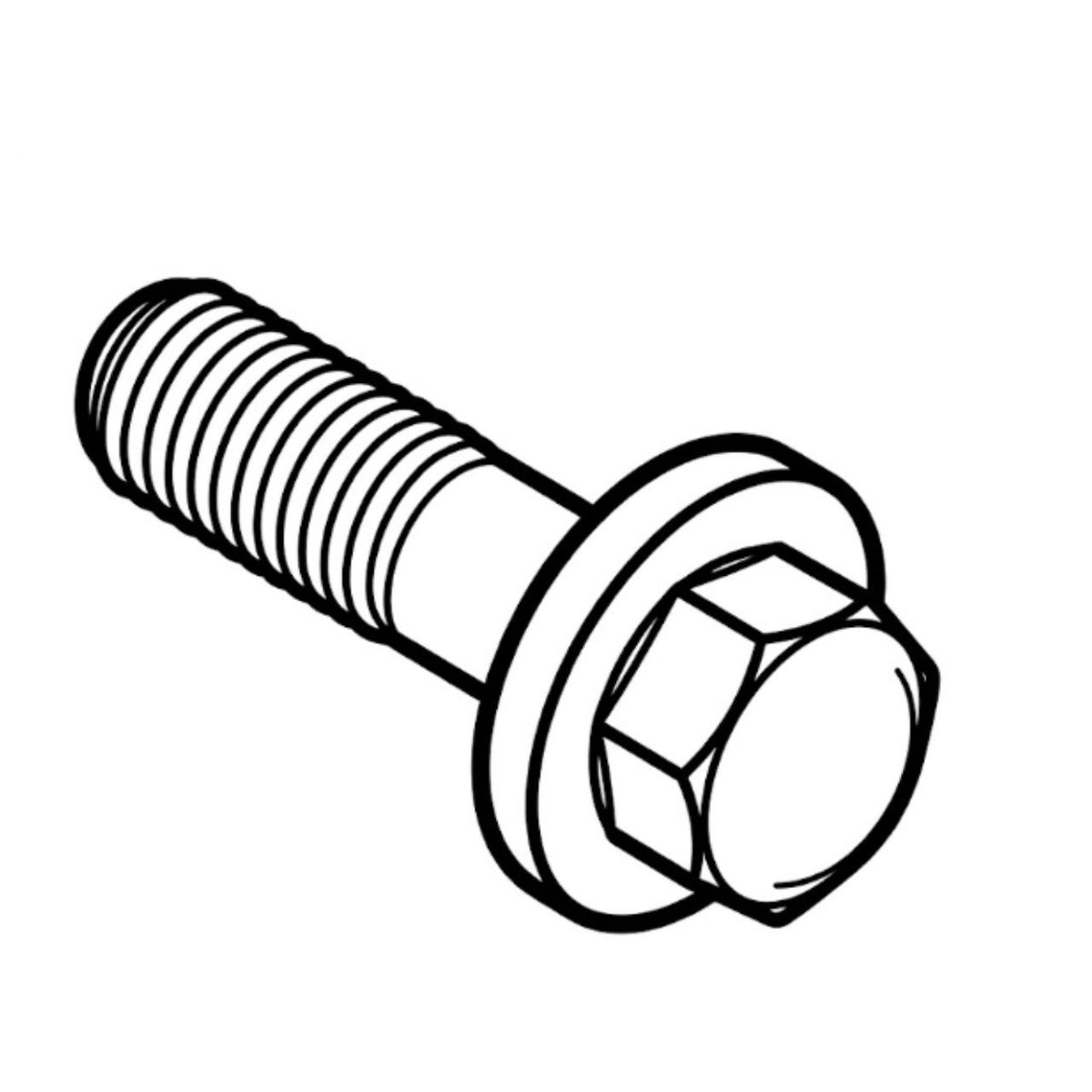 Tuff Torq 187Q0110010 M8 X 30 Flange Bolt