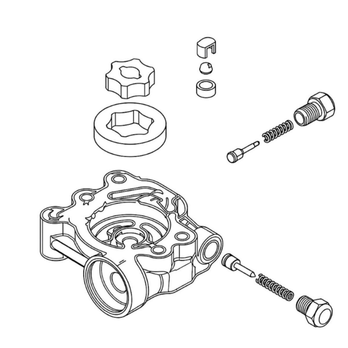 Tuff Torq 187Q0199040 Power Pump Service Kit