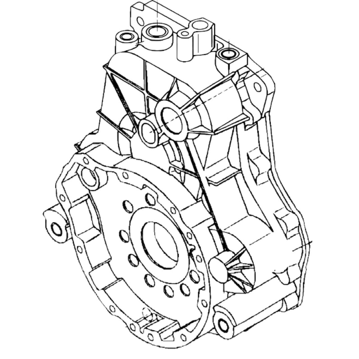 Tuff Torq 19216224111 Housing Left