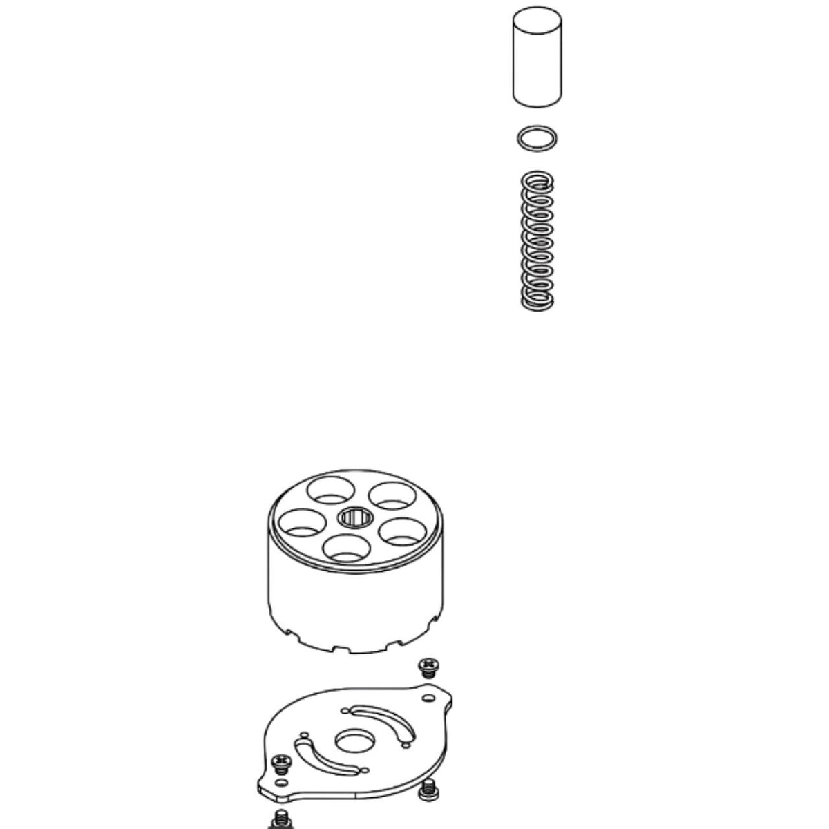 Tuff Torq 19216325090 Cylinder Block Kit