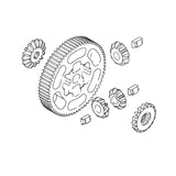 Tuff Torq 1A637031530 Differential Gear Kit