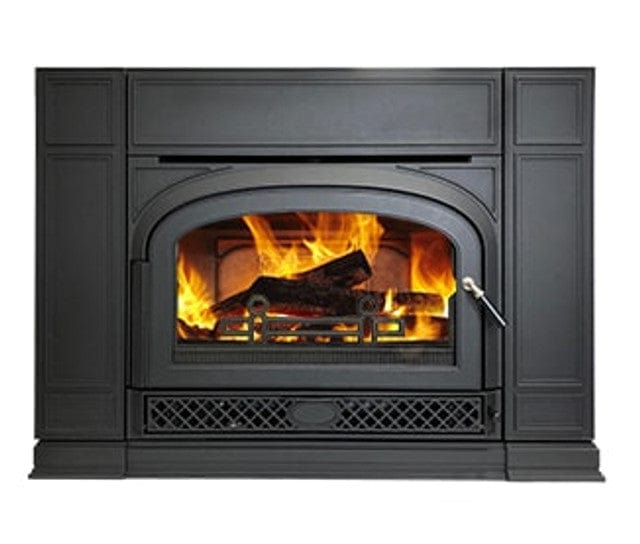 Vermont Castings CASTRISER-CB Extended Trim Kit Base Riser for Cast Surround, Classic Black