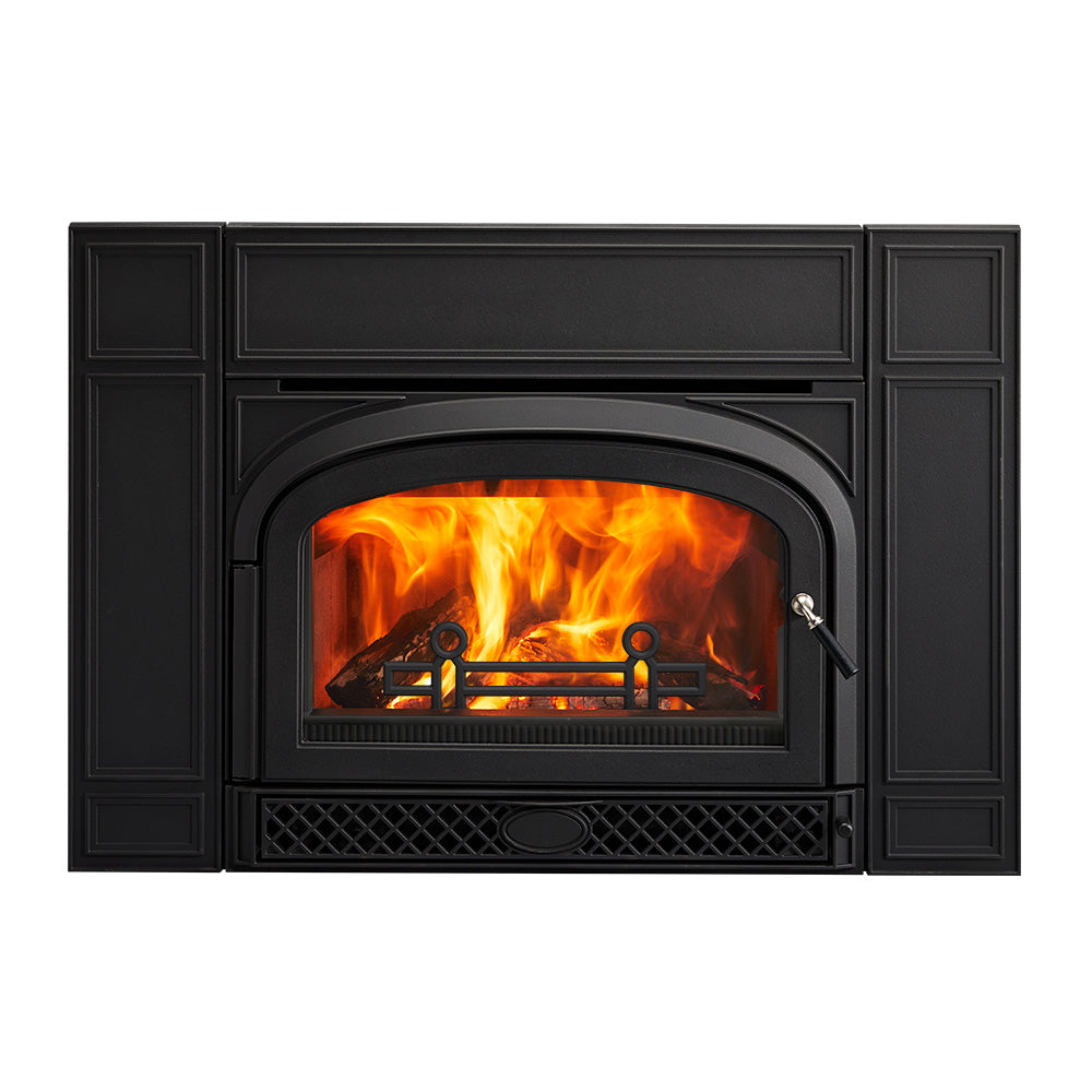 Vermont Castings Montpelier II Cast Iron Wood-Burning Fireplace Insert, 56,000 BTU