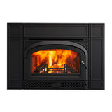 Vermont Castings Montpelier II Cast Iron Wood-Burning Fireplace Insert, 56,000 BTU