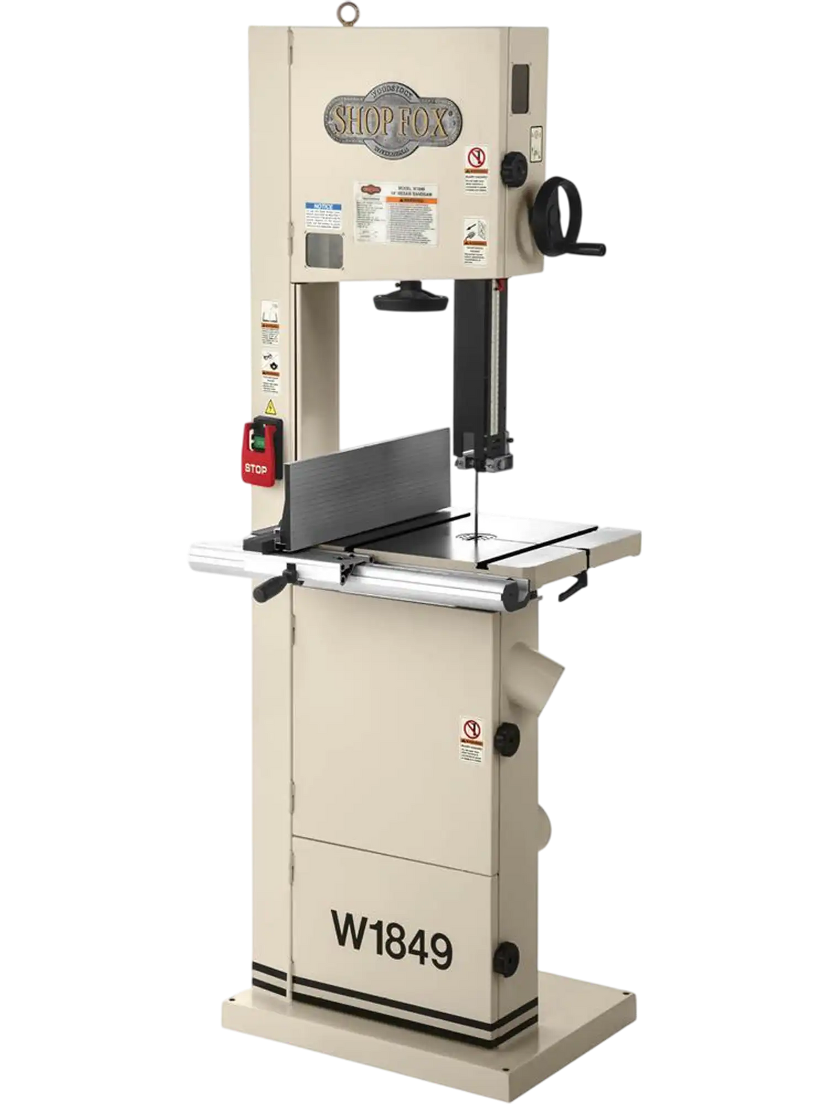 Shop Fox W1849 Vertical Wood Bandsaw 14" 2 HP Resaw Bandsaw New