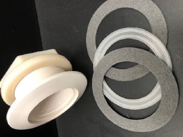 Waterway 400-9170 Return Wall Inlet Gunite White 1-1/2" FPT