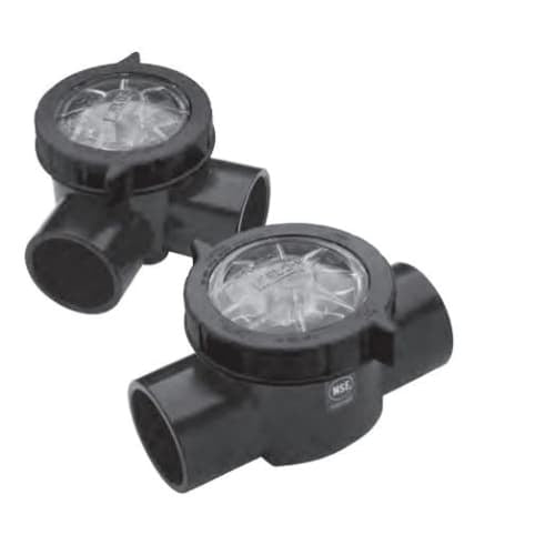 Waterway 600-7030 TruSeal Swing Check Valve 1-1/2" Socket x 2" Spigot