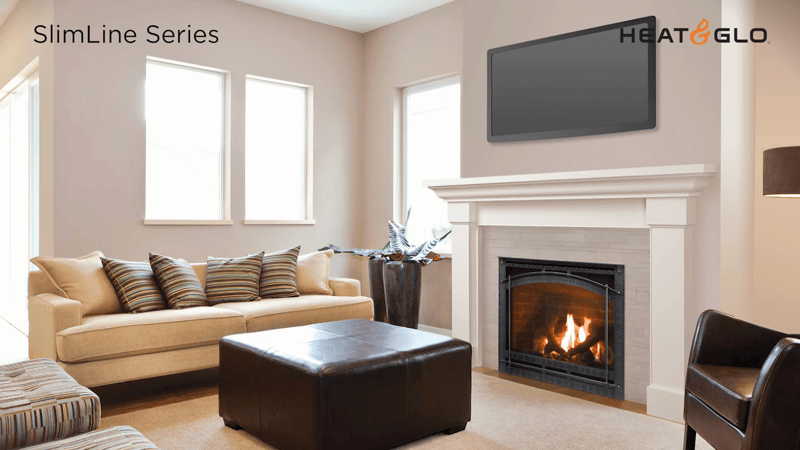 Heat & Glo SlimLine 9 42 fireplace