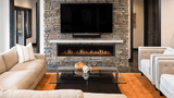 Heat & Glo Mezzo 72 fireplace