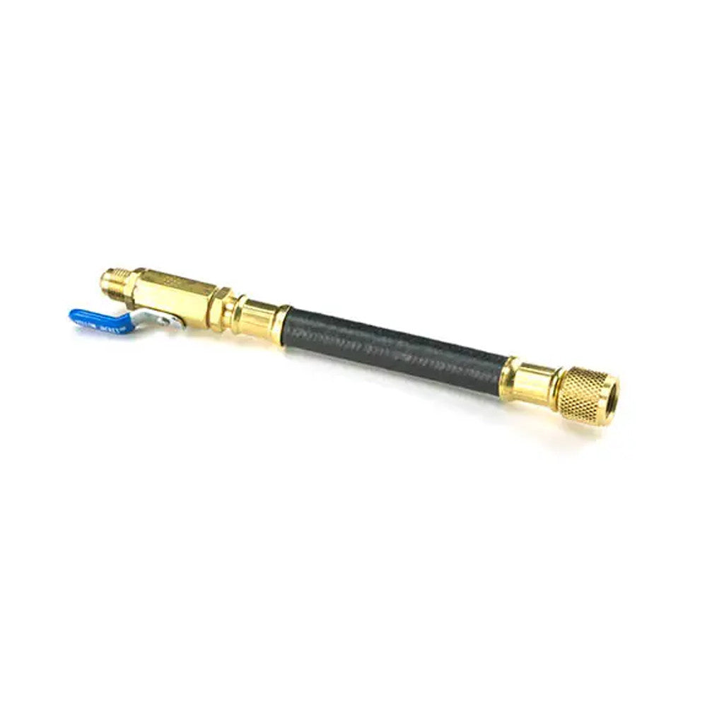 Yellow Jacket 26002 3/8" Heavy Duty FlexFlow Ball Valve Adapter Hose 9" Length
